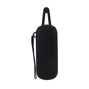 Etui à lunettes noir en silicone